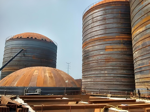 沙田镇焦粉钢板仓